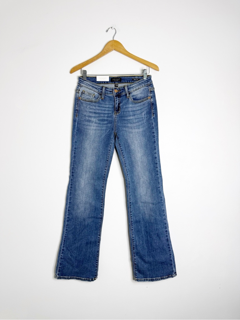 Judy Blue Boot Cut Jeans Size 7/28 Medium Wash NWT JB82350MD